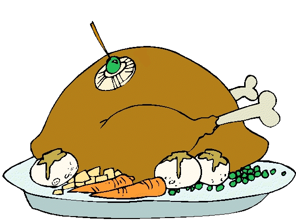 Turkey Dinner Clip Art