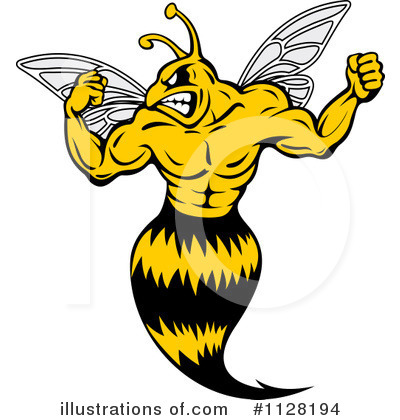 Wasp Clipart  1128194 By Seamartini Graphics   Royalty Free  Rf  Stock    