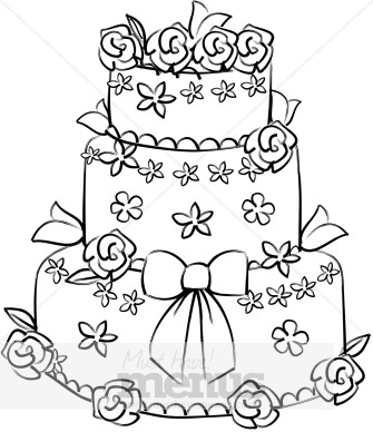 Wedding Cake Clipart   Item 5   Vector Magz   Free Download Vector