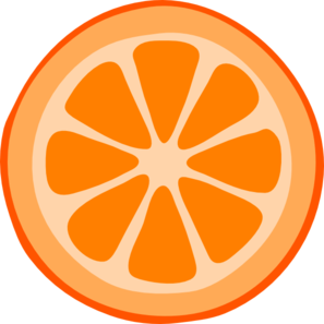 Wedge Clipart Orange Slice Md Png