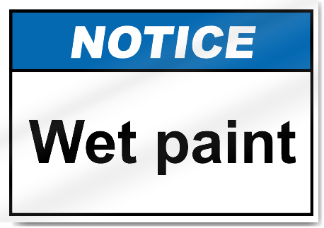 Caution Wet Paint Sign Free Cliparts That You Can Download To You