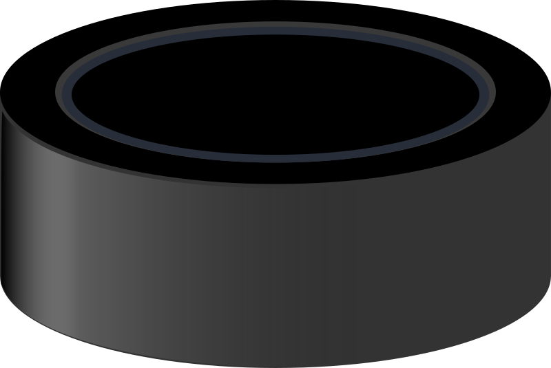 Hockey Puck By J Alves   A Hockey Puck Drawn In Inkscape