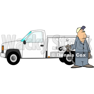 Into A Commercial Utility Truck Clipart Picture   Dennis Cox  5981