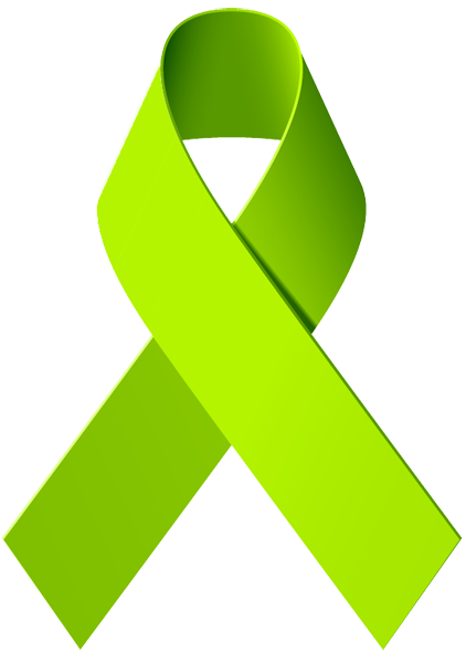 Lime Green Cancer Ribbon   Clipart Best