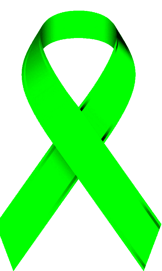 Lime Green Cancer Ribbon   Clipart Best