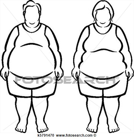 Of A Man And Woman Who Are Morbidly Obese  Over 100 Pounds Overweight