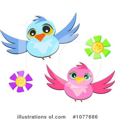 Royalty Free  Rf  Birds Clipart Illustration By Bpearth   Stock Sample