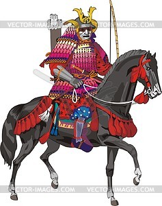 Samurai   Vector Clip Art