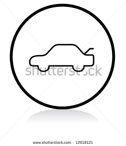 Car Trunk Clipart Car Trunk Release Button