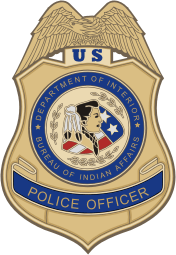 Clipart  U S  Bureau Of Indian Affairs  Bia  Police Officer Badge