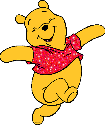 Disney Winnie The Pooh Glitter Gifs Animated Images   Disney Clipart    