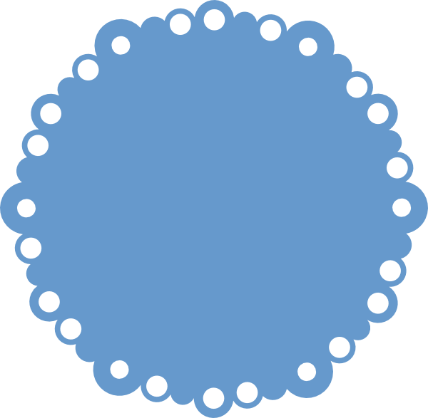 Fancy Scalloped Circle Clipart   Cliparthut   Free Clipart