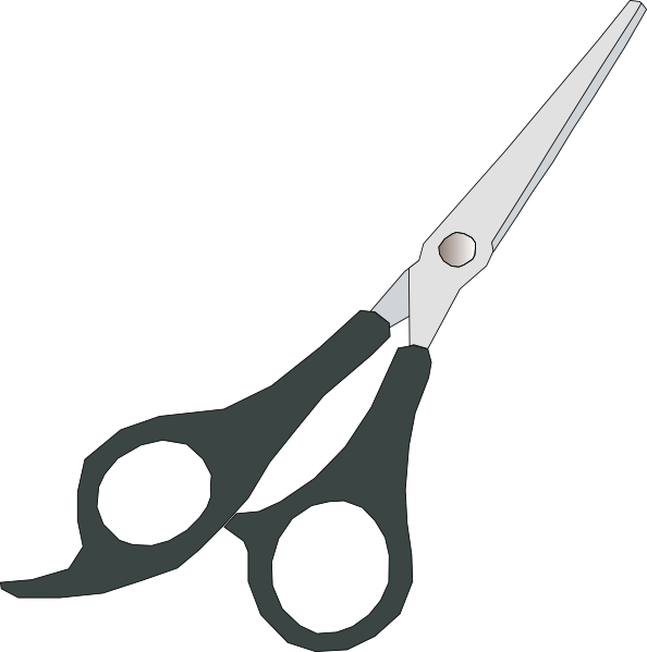 Grey Scissor Clip Art At Clker Com   Vector Clip Art Online Royalty