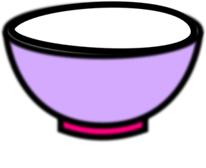 Purple Bowl Clip Art At Clker Com   Vector Clip Art Online Royalty