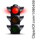 Similar Traffic Light Stock Illustrations Glowing Yellow Traffic Light