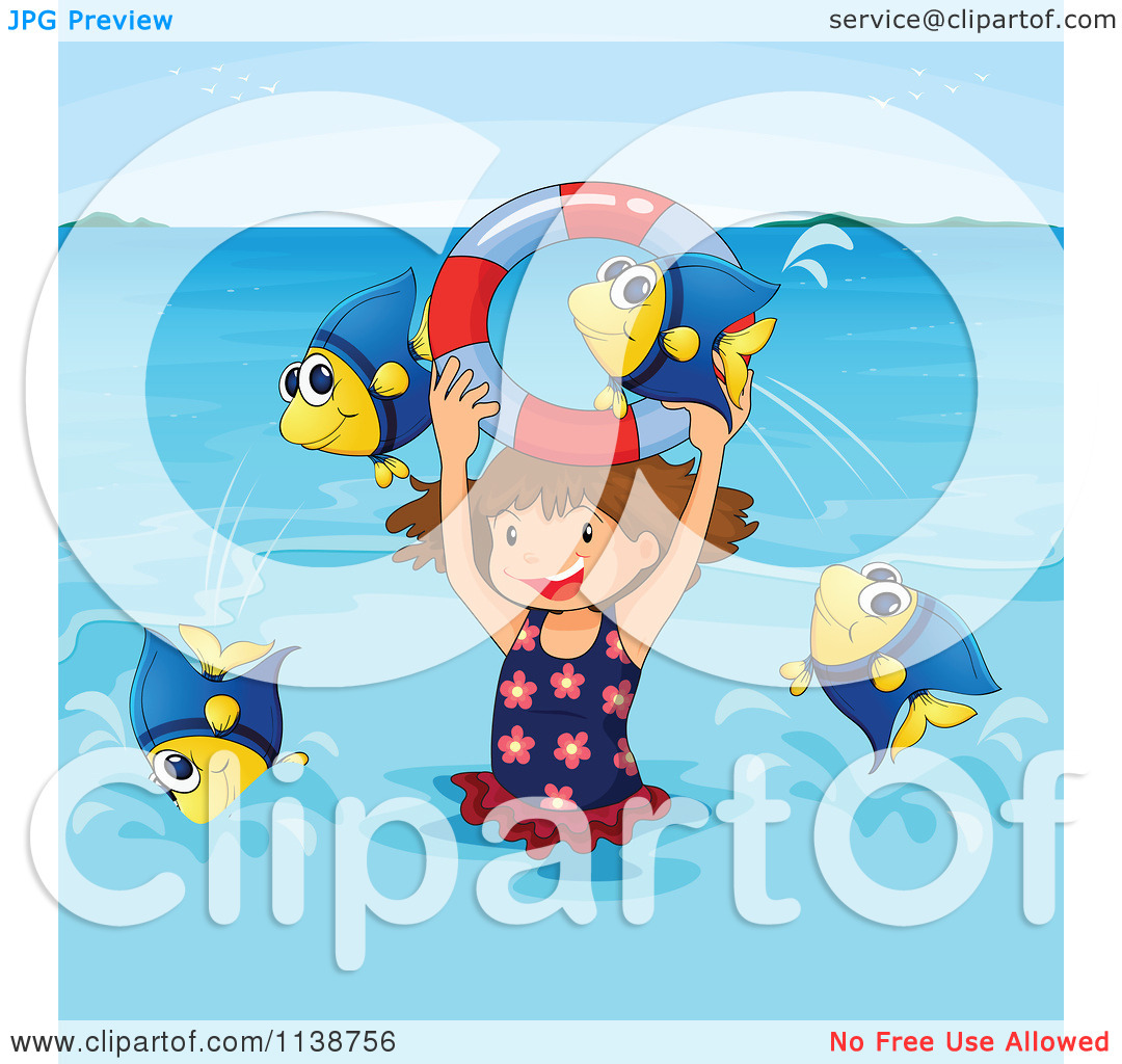 Through An Inner Tube   Royalty Free Vector Clipart By Colematt
