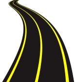 Vector Illustration Of Winding Road   Free Images At Clker Com