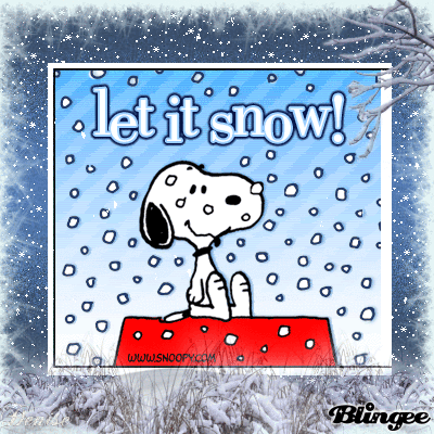 12 6 10 Snoopy Let It Snow Tags Snoopy Snowflakes Snow Winter