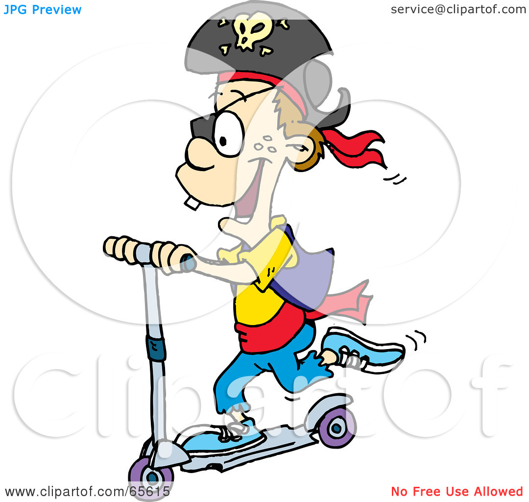 Clipart Scooter Scooter Clipart