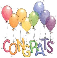 Congratulations Balloons Clip Art More