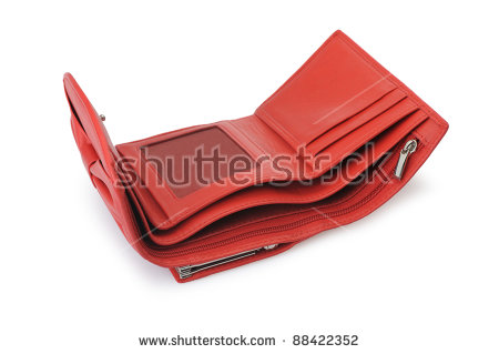 Empty Wallet Clipart Open Empty Wallet