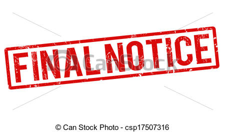 Final Notice Grunge Rubber Stamp On    Csp17507316   Search Clipart