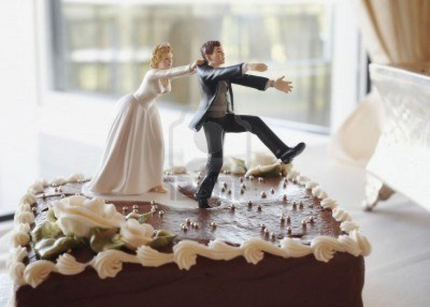 Funny But Cute Wedding Cakes