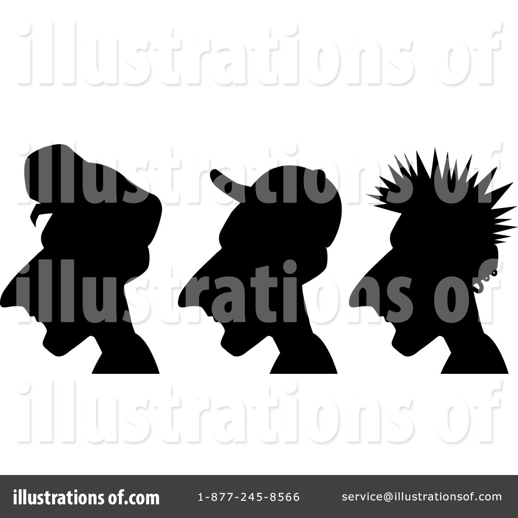 Hairstyles Clipart  218797 By Cory Thoman   Royalty Free  Rf  Stock
