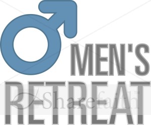 Mens Retreat Sign   Men S Ministry Word Art