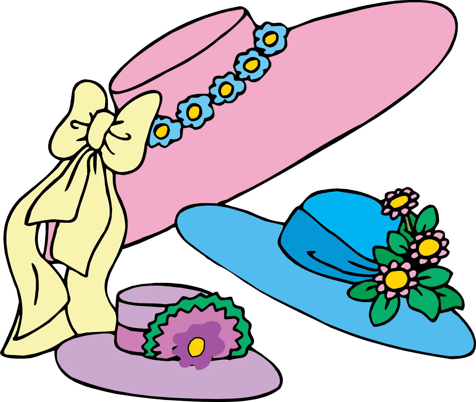 Reason Clipart Easter Hats Png