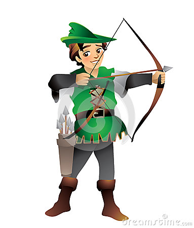 Robin Hood Stock Illustration   Image  44309490