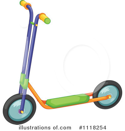 Scooter Clip Art   Free Vector Download