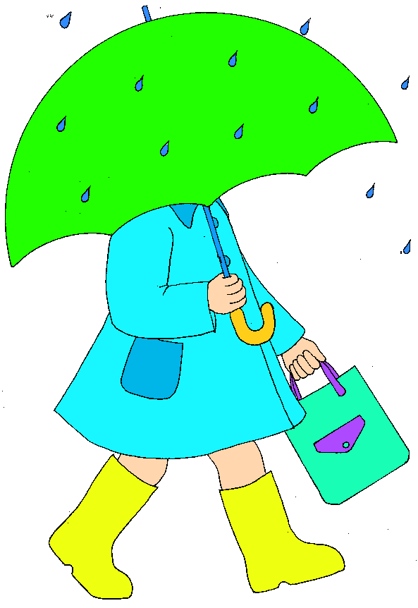 Singing In The Rain Clipart
