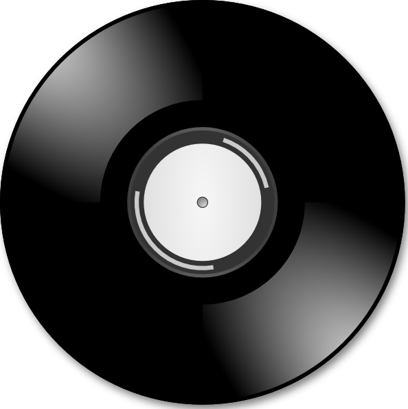 Vinyl Disc Record Clip Art At Clker Com   Vector Clip Art Online