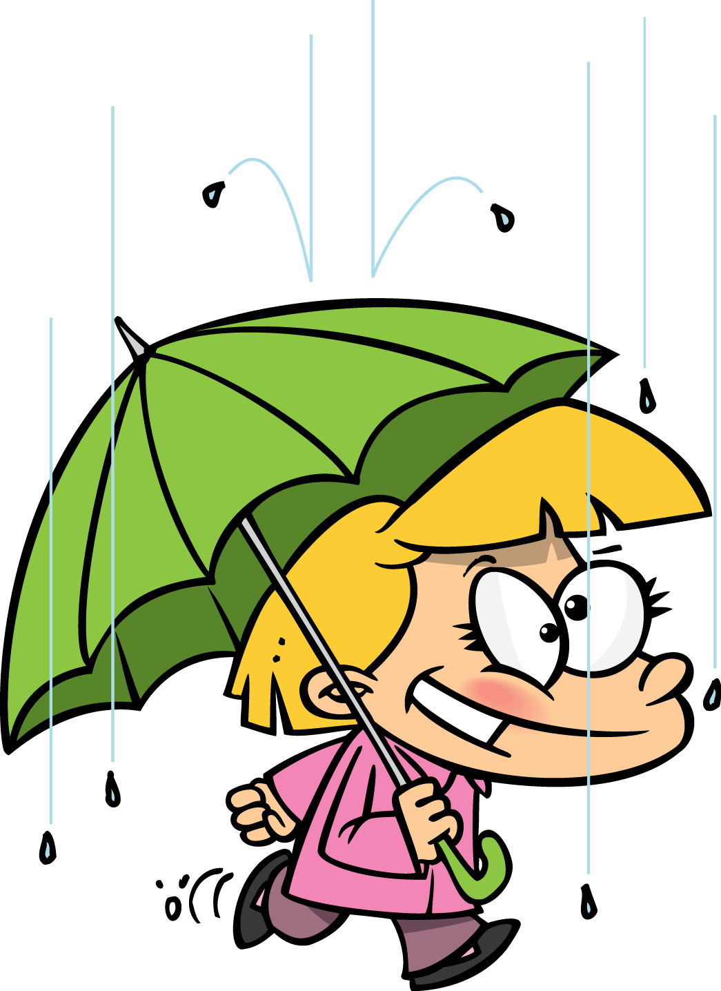 April Rain Showers Clipart