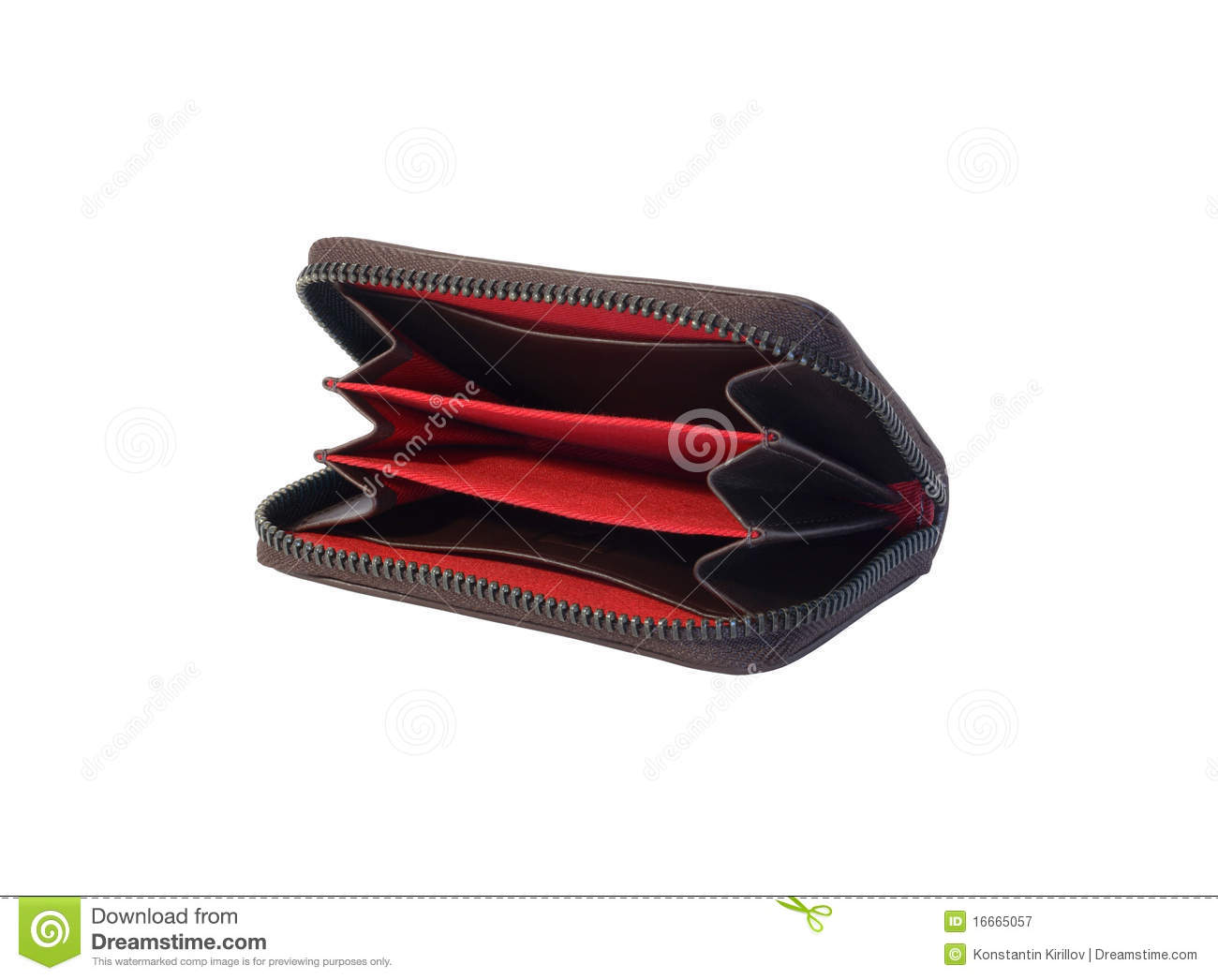 Empty Purse Royalty Free Stock Photography   Image  16665057