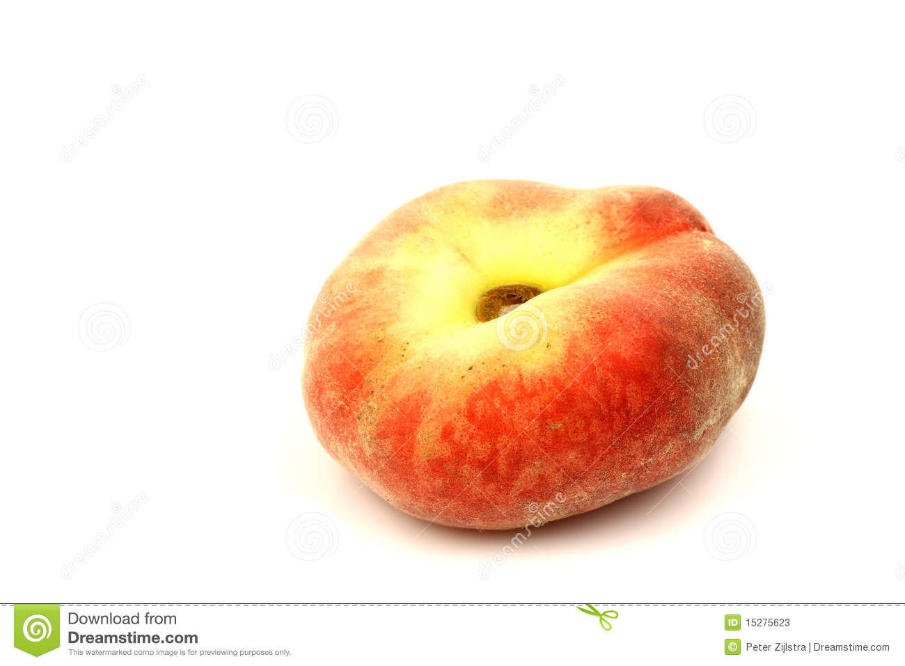 Fresh Colorful Flat Peach  Donut Peach  Stock Photos   Image  15275623