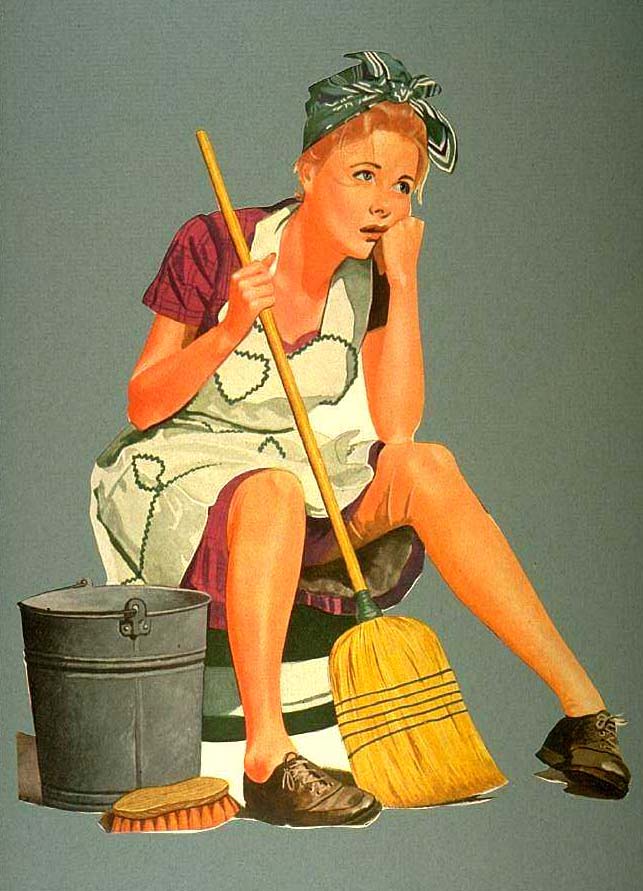 House Cleaning Cartoons   Raquel English Com