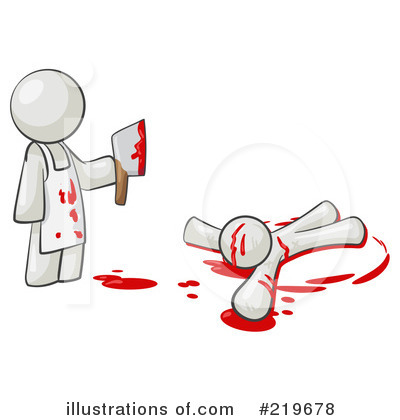 Murder Clipart  219678 By Leo Blanchette   Royalty Free  Rf  Stock