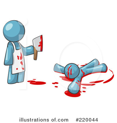 Murder Clipart  220044   Illustration By Leo Blanchette