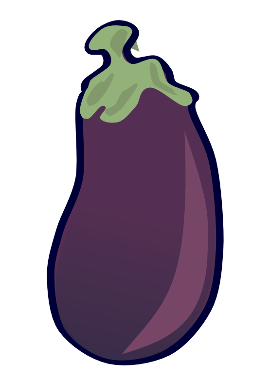 Purpose Clipart Eggplant2 Png