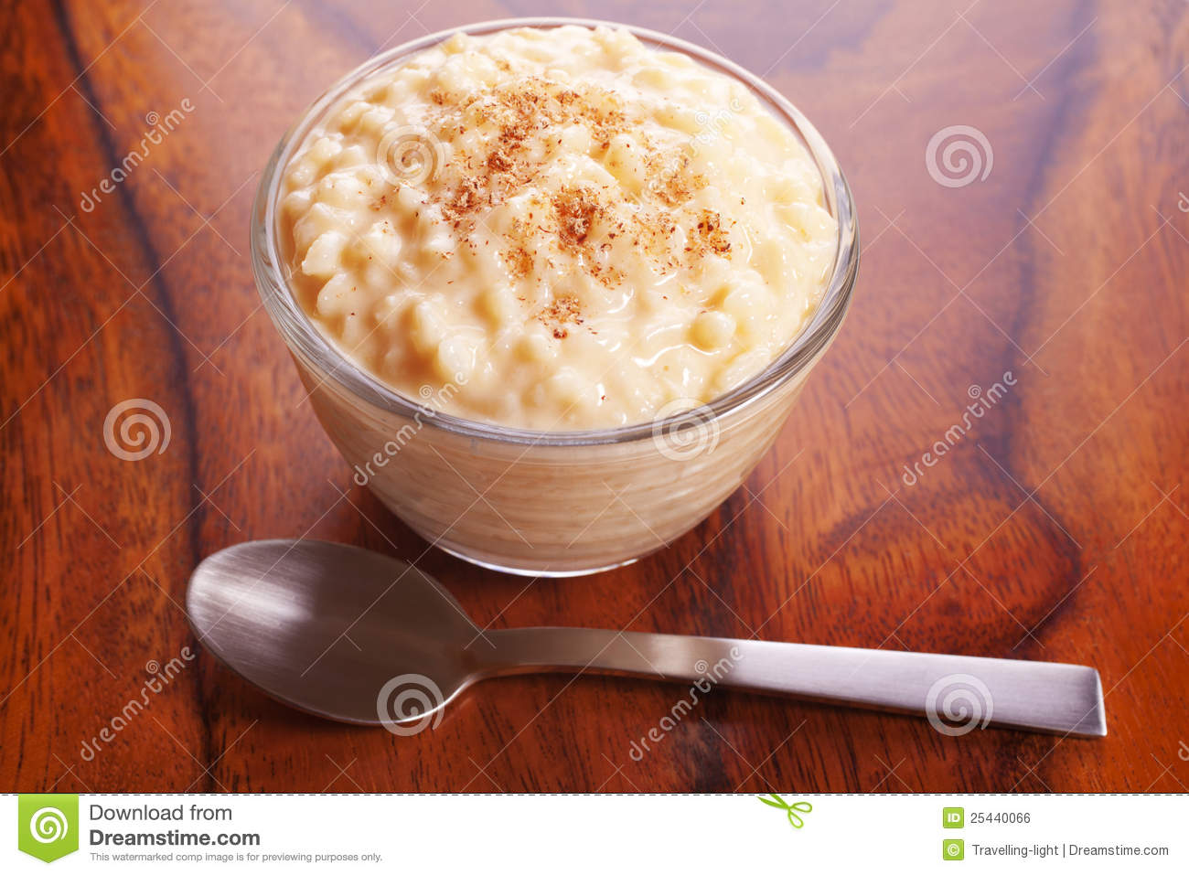 Rice Pudding With Nutmeg Royalty Free Stock Image   Image  25440066