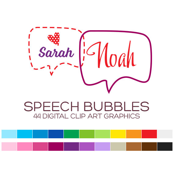 Speech Bubble Clipart Planner Sticker Speech Bubble Sticker Digital