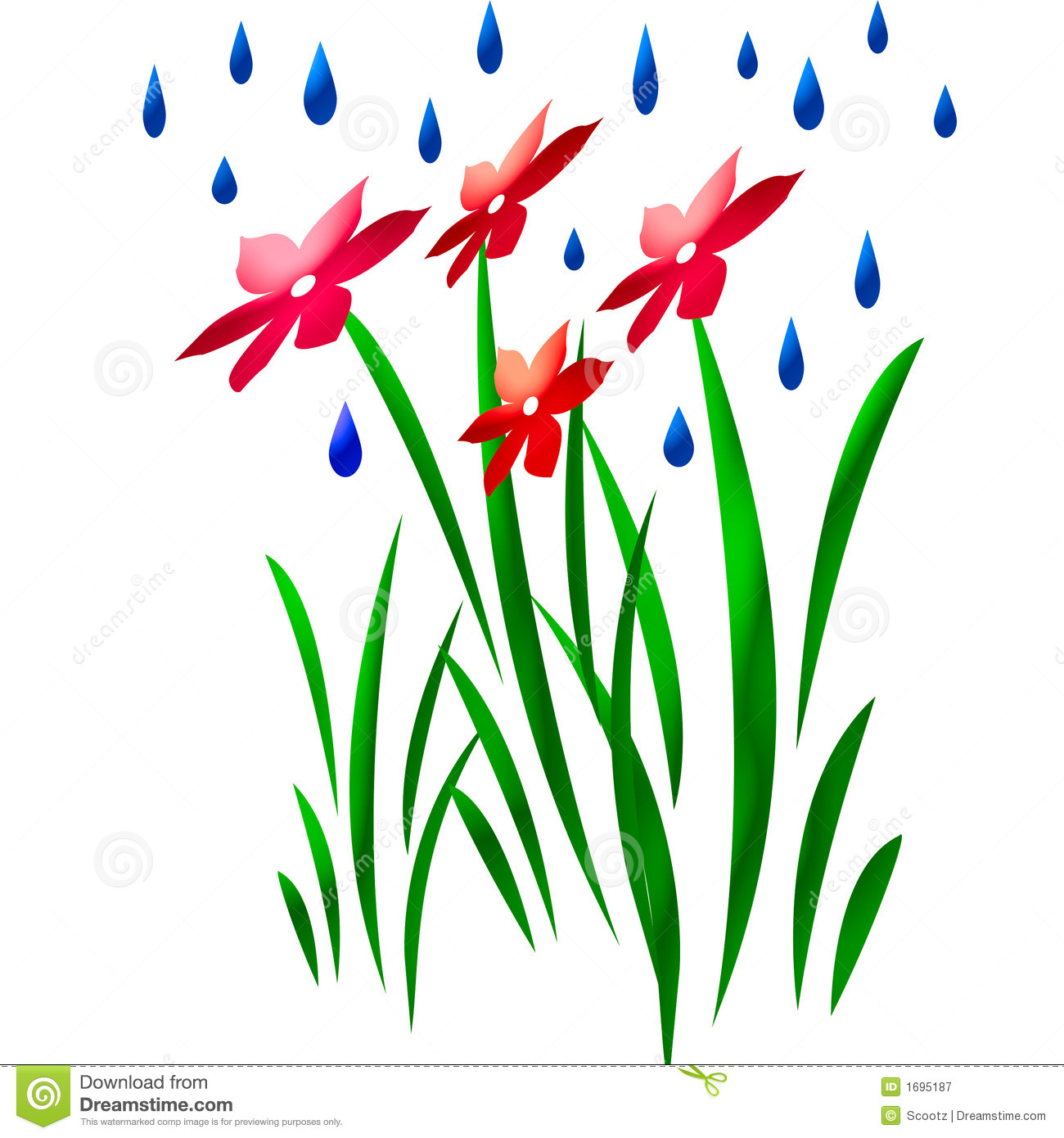Viewing Gallery For   Rain Showers Clipart