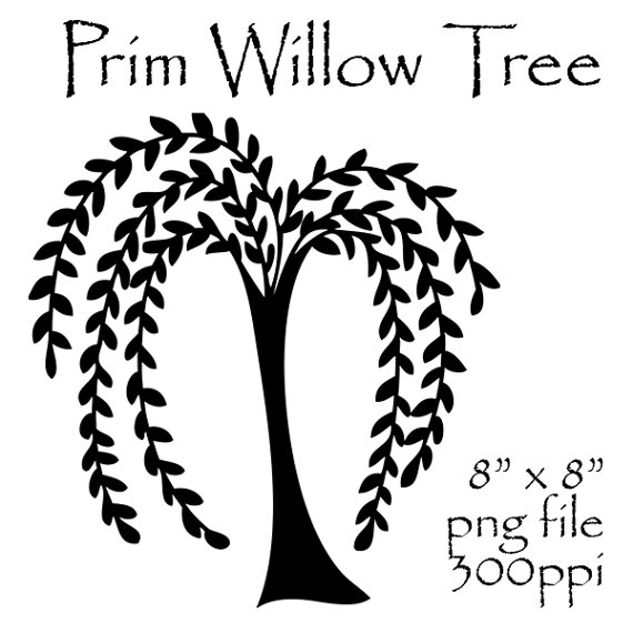 Clipart Primitive Willow Tree Prim Clipart Prim Graphics Primitive