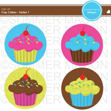 Cupcake   Clipart   Burlap Bliss   Pinterest