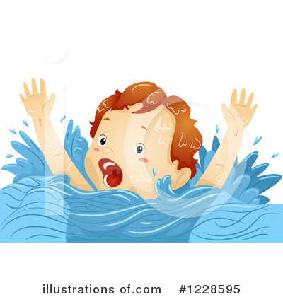 Drowning Clipart  1228595   Illustration By Bnp Design Studio