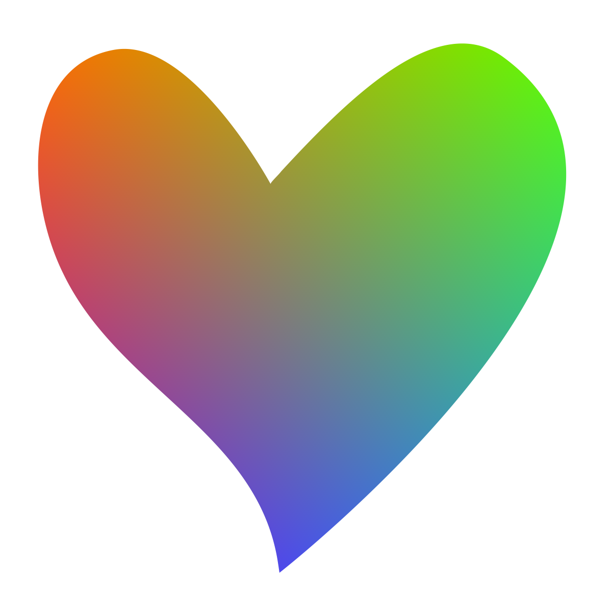 Fuss Clipart Free Rainbow Heart Clipart Png