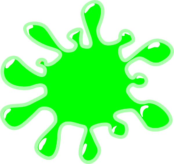 Lime Green Slime Clip Art At Clker Com   Vector Clip Art Online