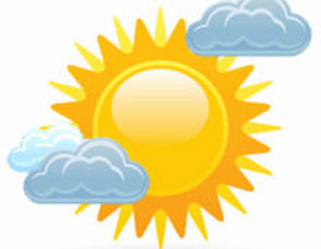 Mostly Sunny Clip Art Images   Pictures   Becuo